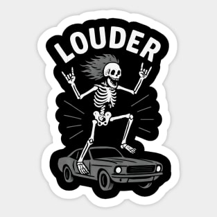 Metal Music Sticker